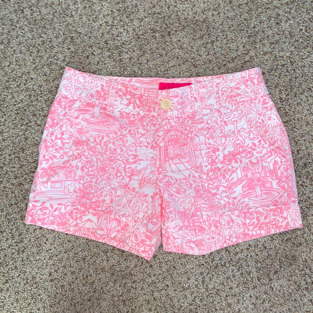 Lilly Pulitzer shorts. Sz 0